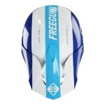 Casquette casque cross freegun xp - 4 attack navy / blanc / orange mat