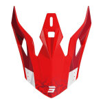 Casquette casque enfant shot pulse airfit kid red glossy