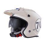 Casquette casque jet o'neal volt herbie blanc / rouge / bleu