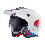Casquette casque jet o'neal volt mn1 blanc / rouge / bleu
