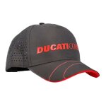 Casquette ducati racing baseball technical anthracite / grey