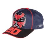 Casquette fabio quartararo big diablo bleu / noir / rouge
