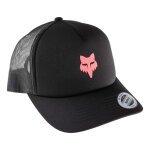 Casquette femme fox racing trucker boundary black / pink