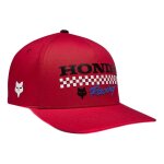 Casquette fox racing honda flexfit red - s / m