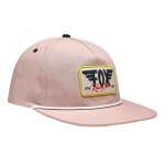 Casquette fox racing w winged dusty rose