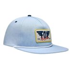 Casquette fox racing w winged pale blue