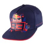 Casquette marquez red bull flat blue