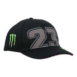 Casquette midvisor enea bastianini monster energy 23 noir 2023