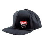Casquette plate ducati racing noir