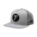 Casquette seven dot gris / noir