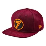 Casquette seven saturn bordeaux