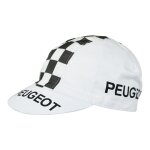 Casquette vlo vintage peugeot  damier