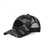 Casquette von dutch camouflage logo noir