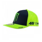 Casquette vr46 valentino rossi on track bleu / jaune fluo 2019