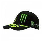 Casquette vr46 valentino rossi replica monster dual noir / jaune 2019