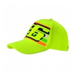 Casquette vr46 valentino rossi stripes jaune fluo 2019 Casquette vr46 valentino rossi stripes jaune fluo 2019