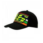 Casquette vr46 valentino rossi stripes noir 2019 Casquette vr46 valentino rossi stripes noir 2019
