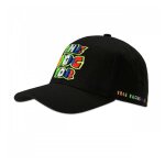 Casquette vr46 valentino rossi stripes the doctor noir 2019