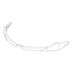 Catadioptres rouges avec sous plaque peinte pour top case givi v45 are