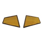 Catadioptres de tte de fourche  coller pour peugeot 103 spx / rcx