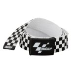 Ceinture motogp  damier noir et blanc