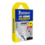 Chambre � air v�lo michelin air comp ultralight a1 700 x 18 / 25c pres