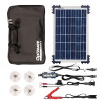 Chargeur de batterie solaire tecmate optimate solar duo 10w trvl