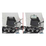 Ch�ssis pour support gps / smartphone givi qj motor srt 600 sx 2025