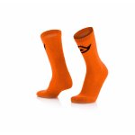 Chaussettes acerbis en coton orange fluo - s / m