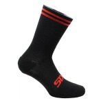 Chaussettes basses sixs merinos rouge stripes - 44 / 47