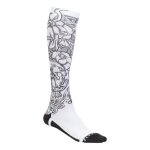 Chaussettes fly racing mx pro socks thin panthere blanc / noir - l / xl
