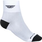 Chaussettes fly racing shorty blanches - s / m