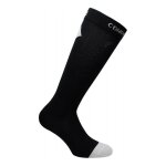 Chaussettes hautes sixs compression recovery noir / blanc - s