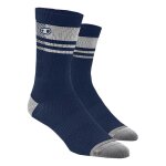 Chaussettes hautes crankbrothers mtb 100% coton bleu navy - 39 - 41