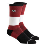 Chaussettes hautes crankbrothers mtb 100% coton rouge / blanc - 39 - 41 Chaussettes hautes crankbrothers mtb 100% coton rouge / blanc - 39 - 41