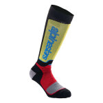 Chaussettes hautes enfant alpinestars youth mx plus black / red / light bl