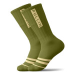 Chaussettes pull - in kaki - s / m