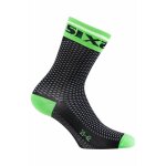 Chaussettes sixs short s carbone vert fluo - 35 - 38