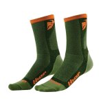 Chaussettes thor dual sport vert / orange - us 6 - 9