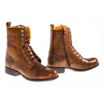 Chaussures moto femme helstons lady marron - 38
