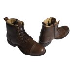 Chaussures moto femme helstons mehari marron / choco - 39