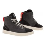 Chaussure moto jean / cuir rev'it delta h2o noir / blanc - 39