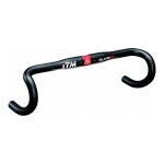 Cintre vlo de route itm alcor noir dco blanche 400mm (31, 8mm)