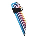 Cle allen avec ttes sphriques (x7) (1, 5 - 2 - 2, 5 - 3 - 4 - 5 - 6mm)