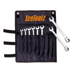 Cls plates  cliquets icetoolz 41b8 avec pochettes (8 - 15mm)