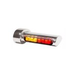 Clignotants de garde - boue arrière heinz bikes led chromé avec feu ar Clignotants de garde - boue arrière heinz bikes led chromé avec feu ar