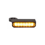 Clignotants de guidon heinz bikes led noir / ambre harley davidson xl120