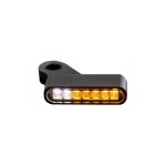 Clignotants de guidon heinz bikes led noir avec veilleuse harley david