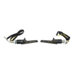 Clignotants led avoc mini kobe fum� / noir