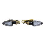 Clignotants led avoc tosa noir / transparent